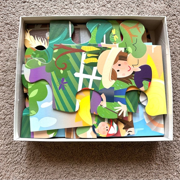 Ravensburger 24 pc Super Sized Farm Mania Floor Puzzle - 3x2 Feet - Kids Toys - Picture 8 of 14